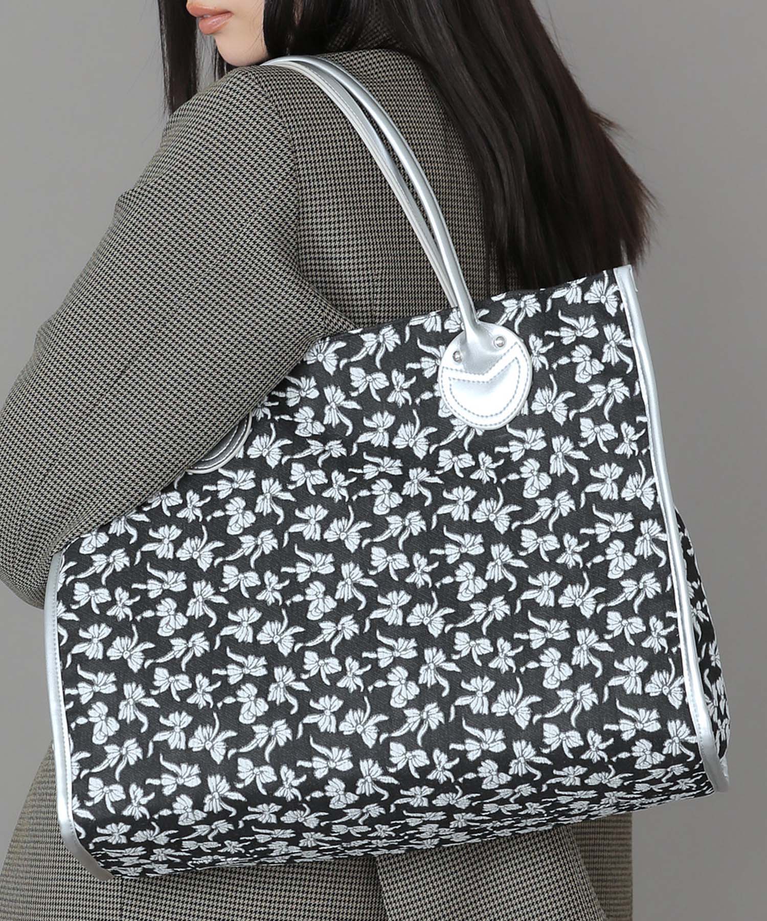 Casselini(キャセリーニ)ジャガードビッグトート | CASSELINI ONLINE SHOP