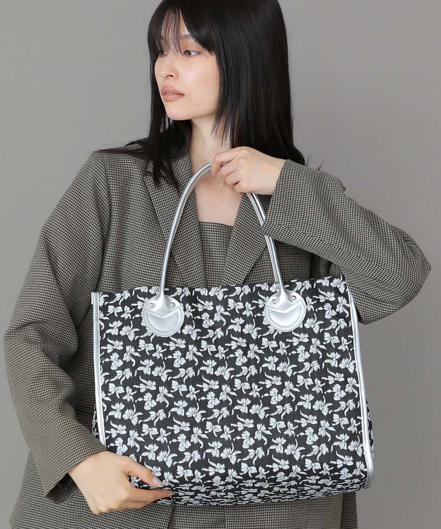 Casselini(キャセリーニ)ジャガードビッグトート | CASSELINI ONLINE SHOP
