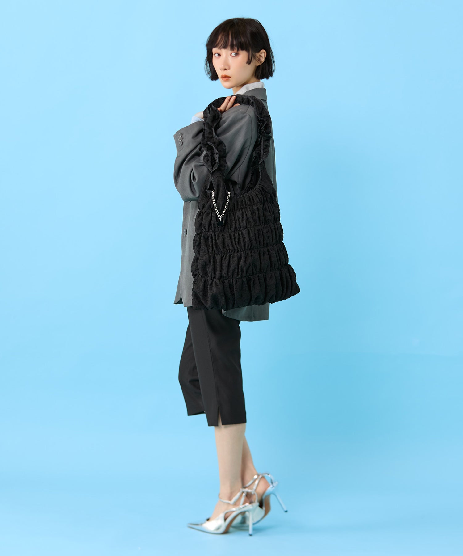 Casselini(キャセリーニ)チャームギャザートート | CASSELINI ONLINE SHOP