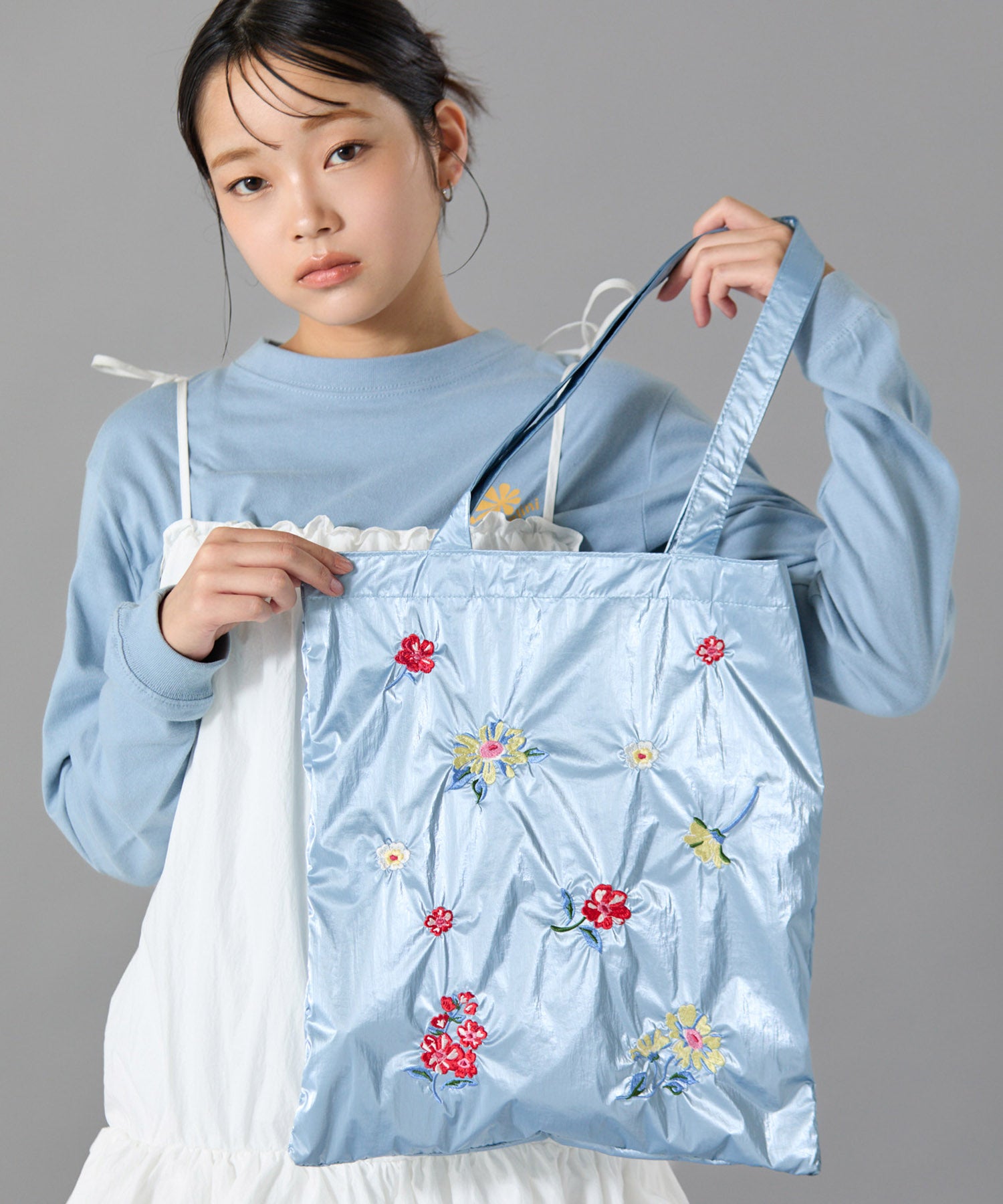 Casselini(キャセリーニ)刺繍ナイロントート | CASSELINI ONLINE SHOP