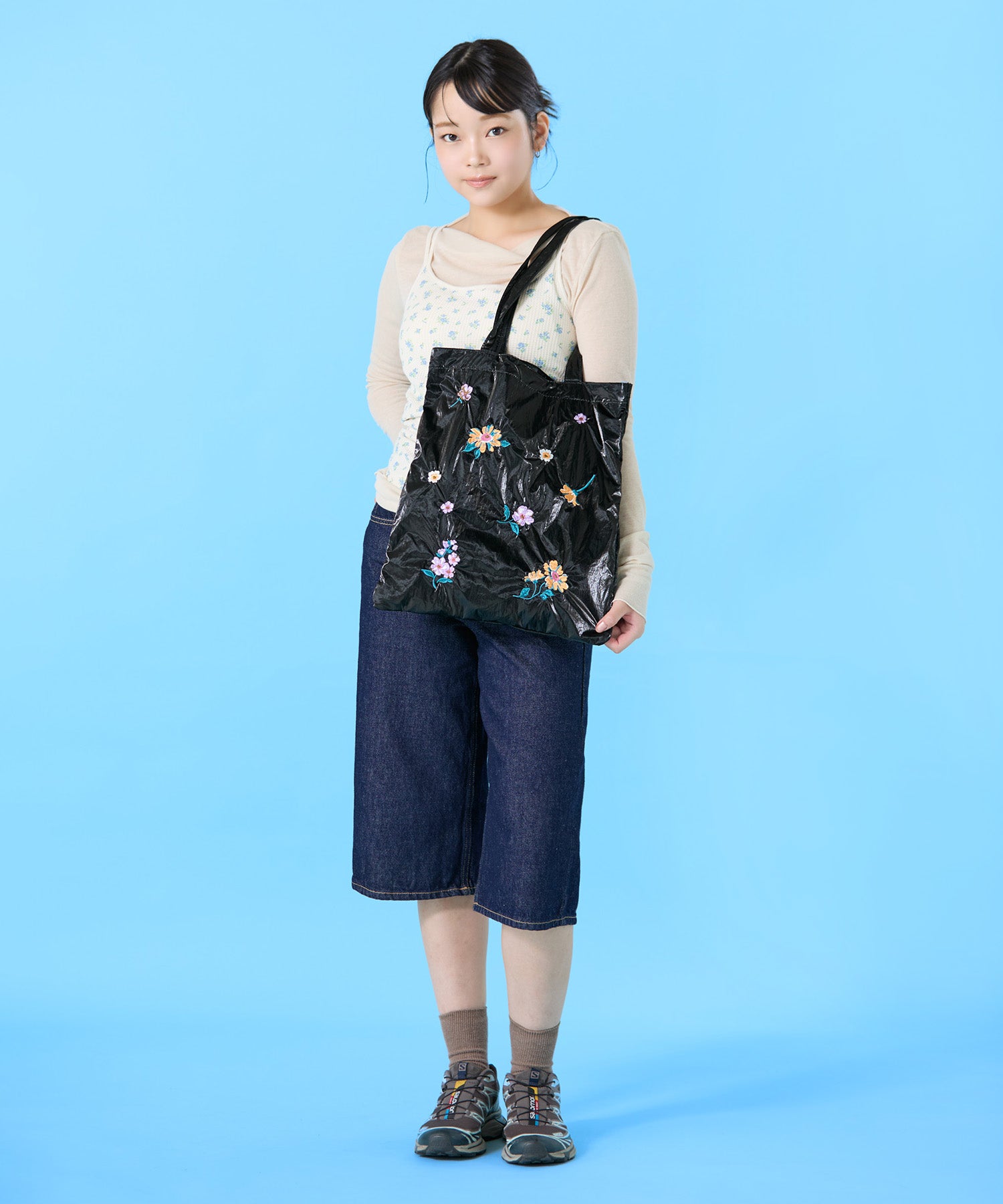 Casselini(キャセリーニ)刺繍ナイロントート | CASSELINI ONLINE SHOP